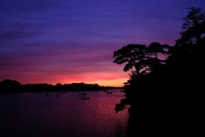 Sunset Tranquil Calm Boat Ocean  - Aristoman007 / Pixabay