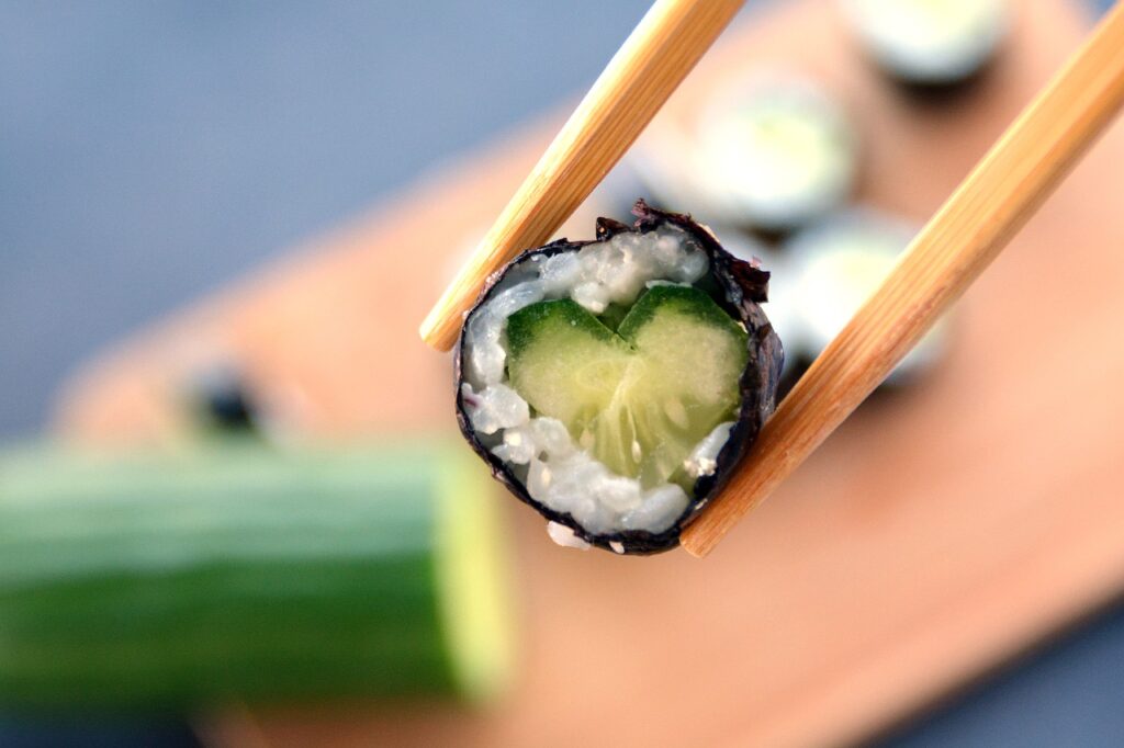 Sushi Food Chopsticks Dish Cuisine  - maddas / Pixabay