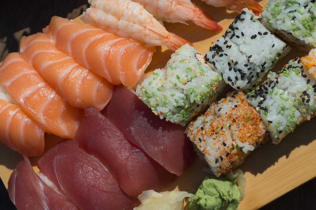 Sushi Food Japanese Fish Rice  - Skitterphoto / Pixabay