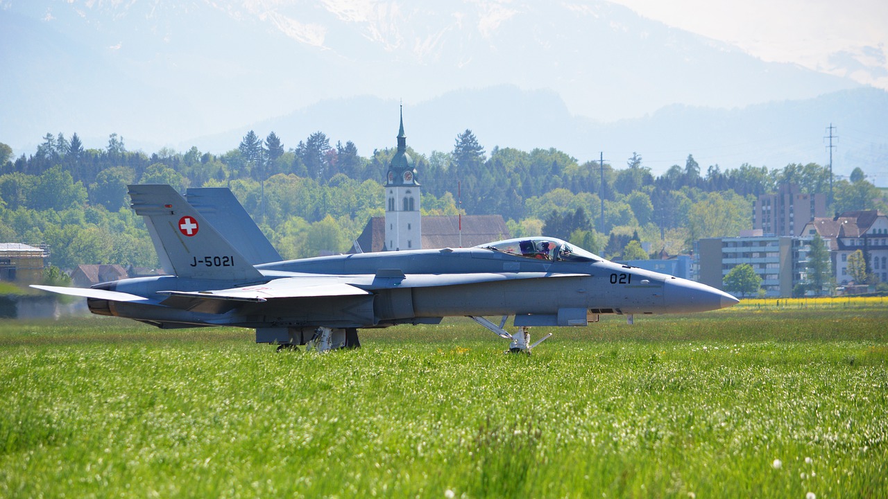 Switzerland Fighter Jet  - Bradpcs / Pixabay