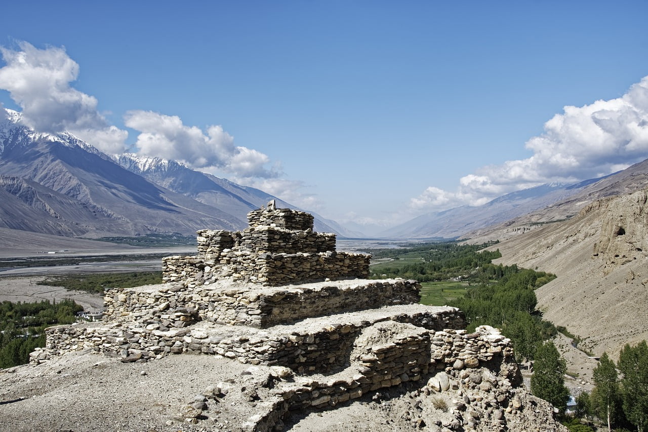 Tajikistan Buddhist Stupa Stupa - Makalu / Pixabay