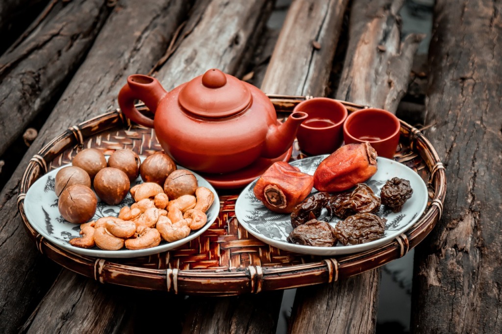 Tea Nuts Dates Food Dry Nuts  - Irish83 / Pixabay