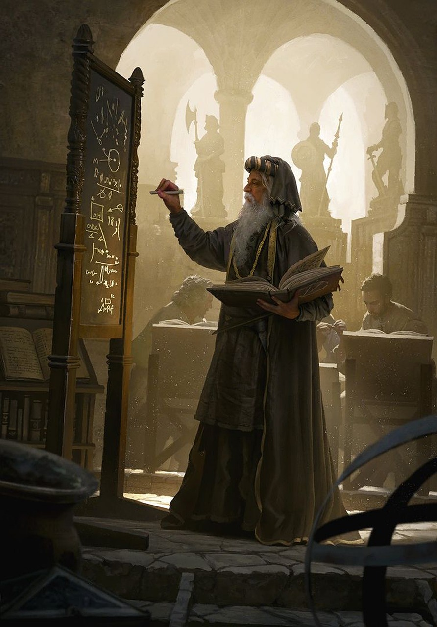 Teacher Board Ancient Classroom - AidaPoppy / Pixabay