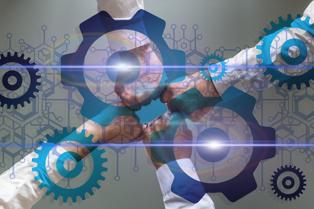 Team Teamwork Blockchain Gears  - geralt / Pixabay