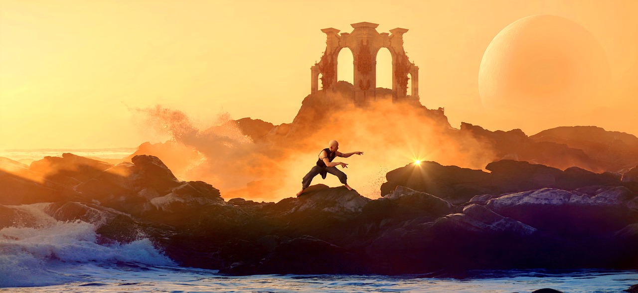 Temple Monk Sea Shaolin  - KELLEPICS / Pixabay