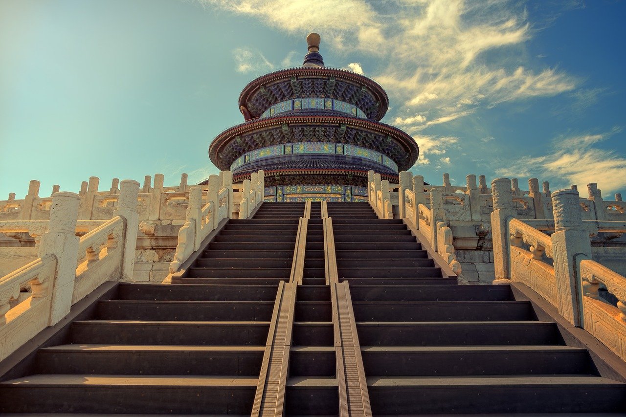 Temple Of Heaven Beijing Stairs  - jplenio / Pixabay