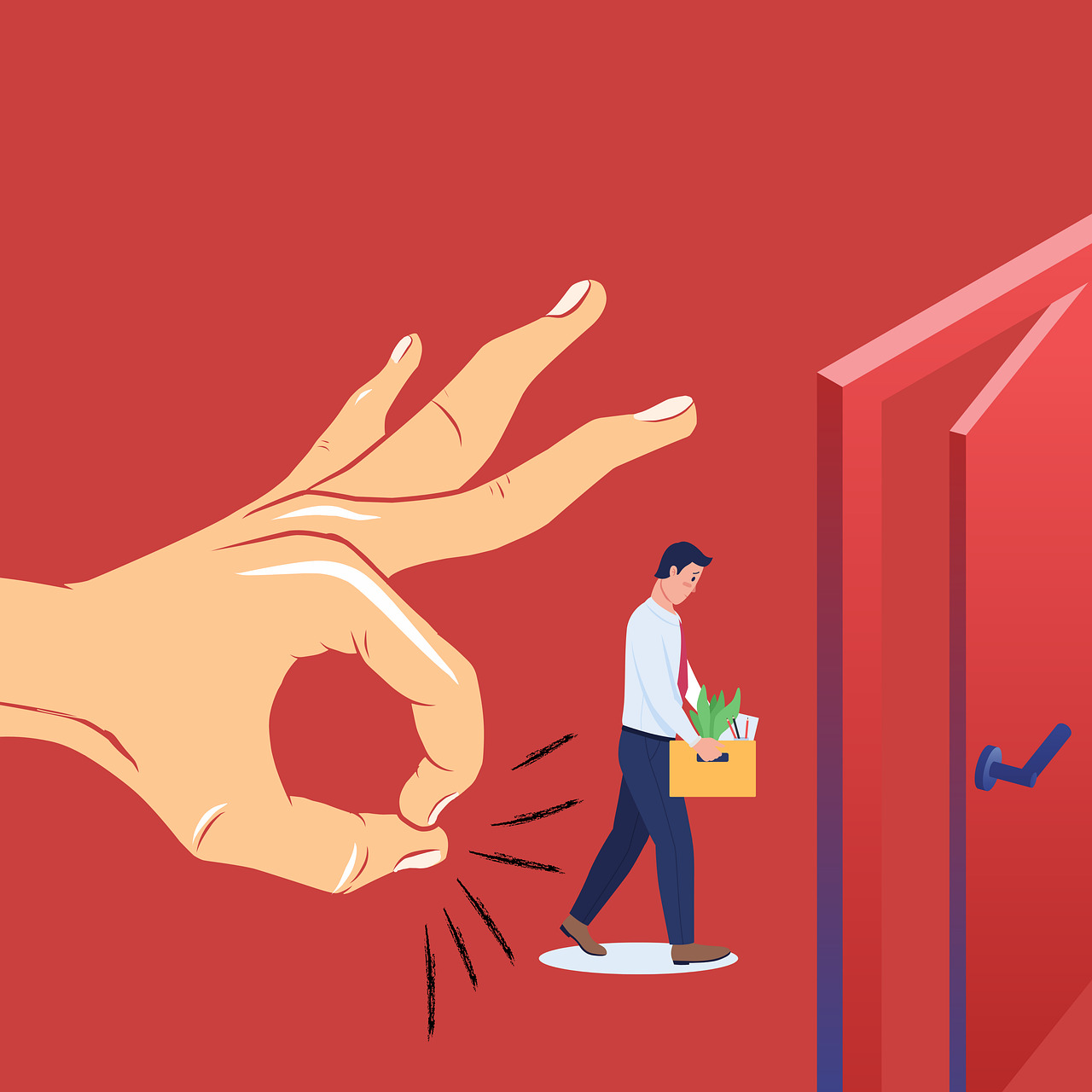 termination dismissal unemployed 7386579