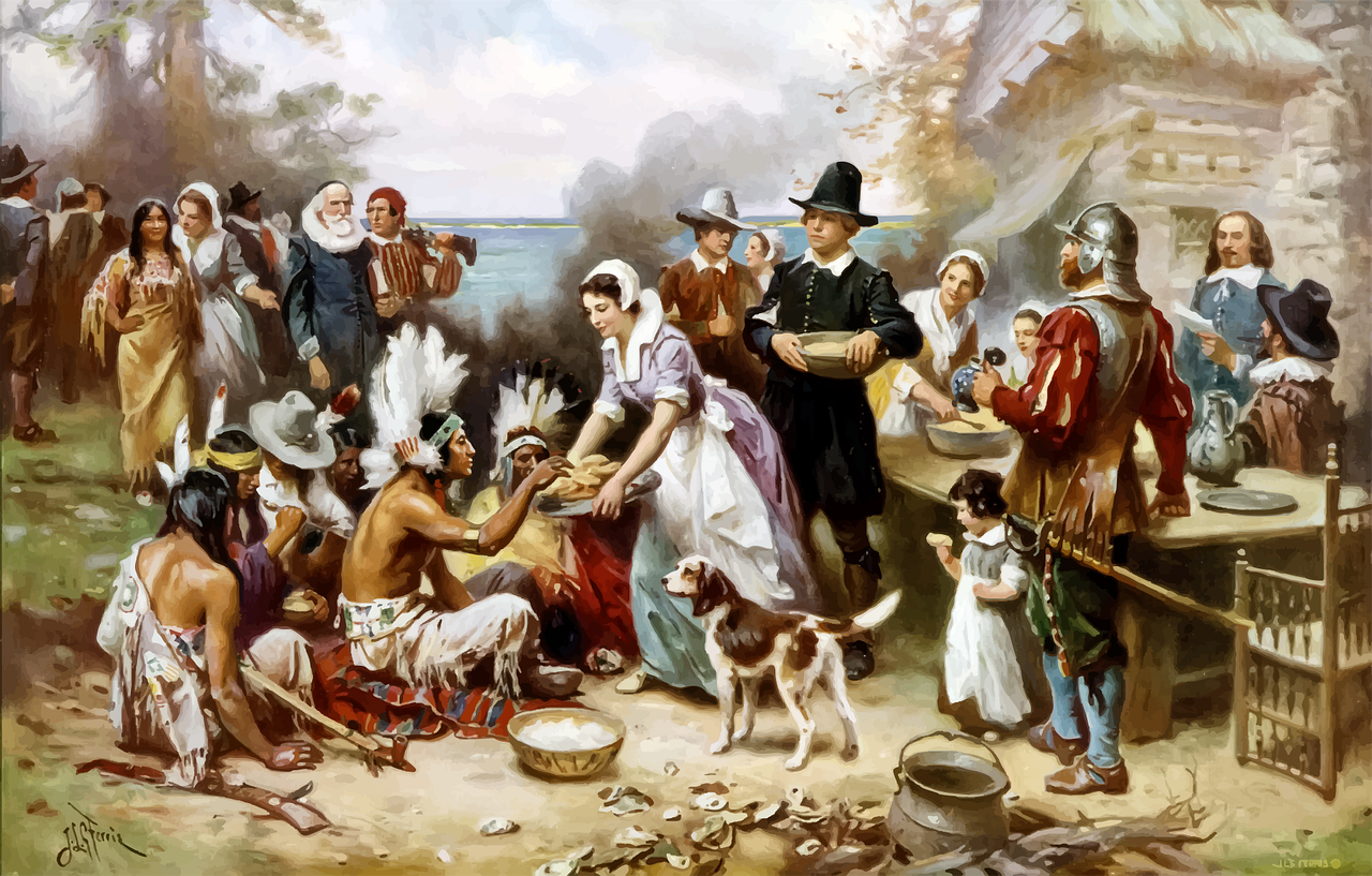 Thanksgiving Feast Painting  - GDJ / Pixabay