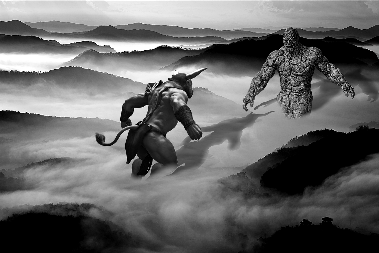 The Giants The Titans Gigantic  - Artie_Navarre / Pixabay