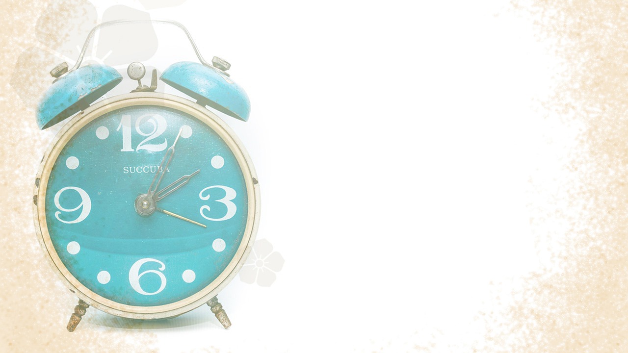 Time Alarm Clock Deadline Schedule  - chenspec / Pixabay