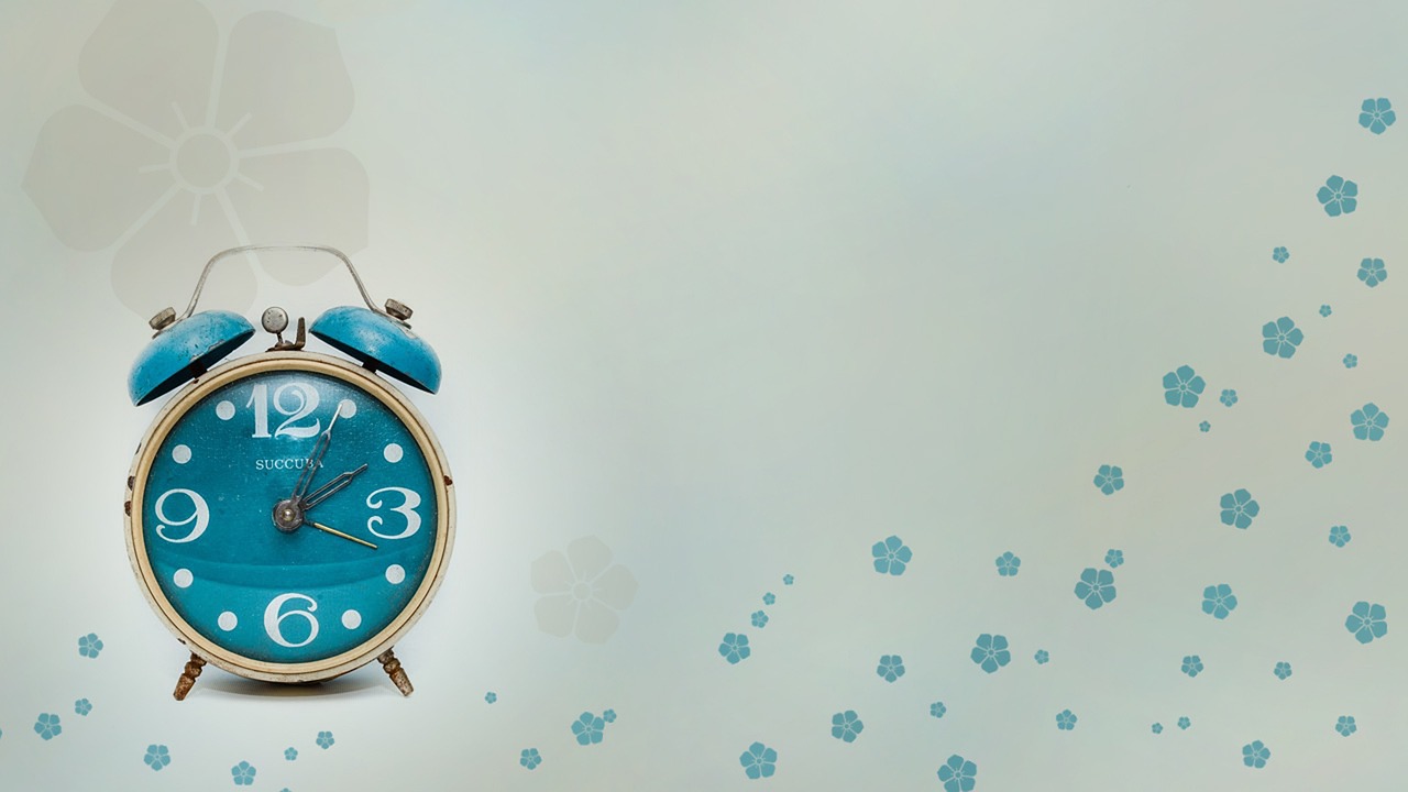 Time Clock Alarm Clock Reminder  - chenspec / Pixabay