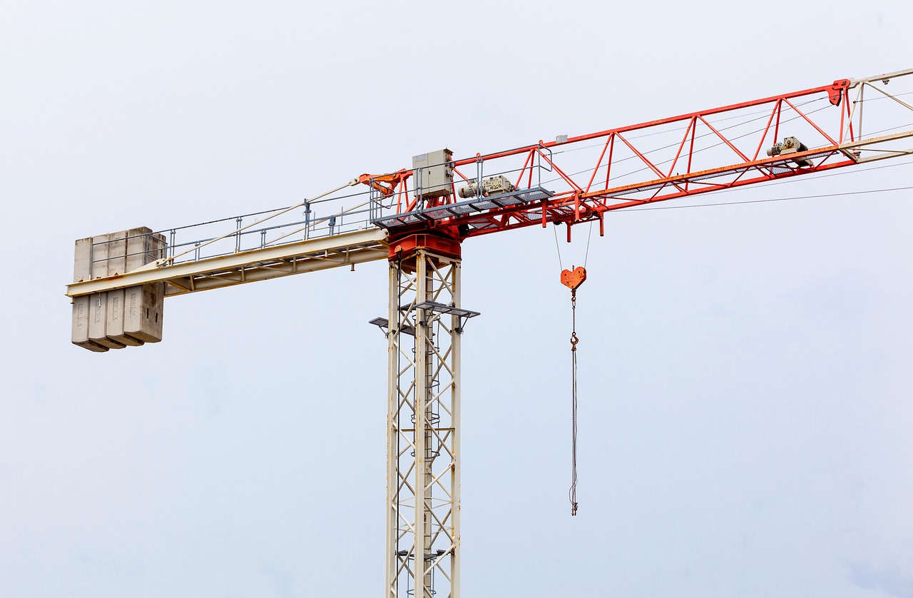 Tower Crane Construction Building  - studiofotograv / Pixabay