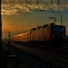 Train Sunrise Railway Landscape  - ulrich116 / Pixabay
