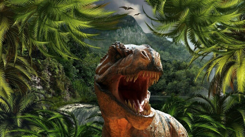tyrannosaurus rex dinosaur reptile 284554