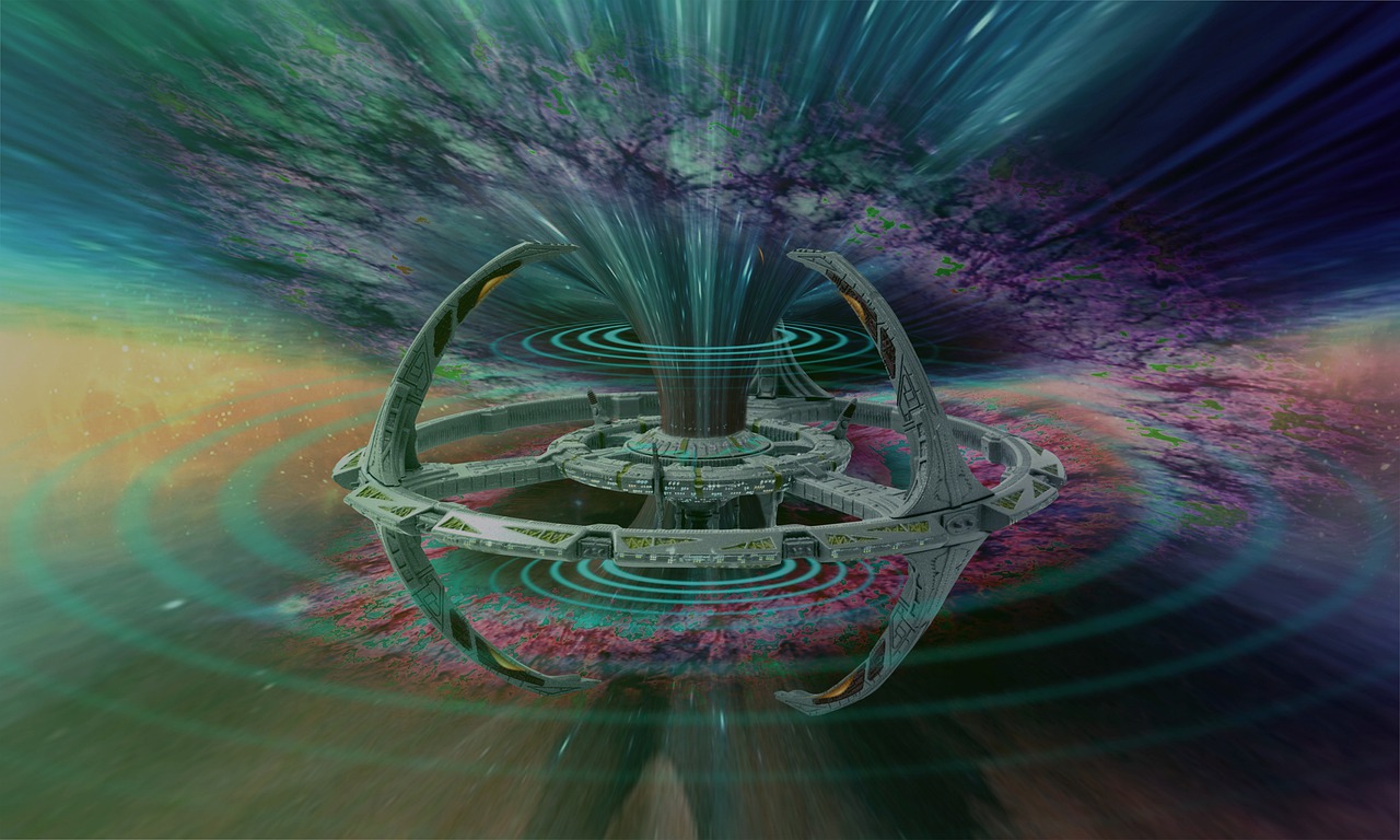 Ufo Space Background Futuristic - ParallelVision / Pixabay