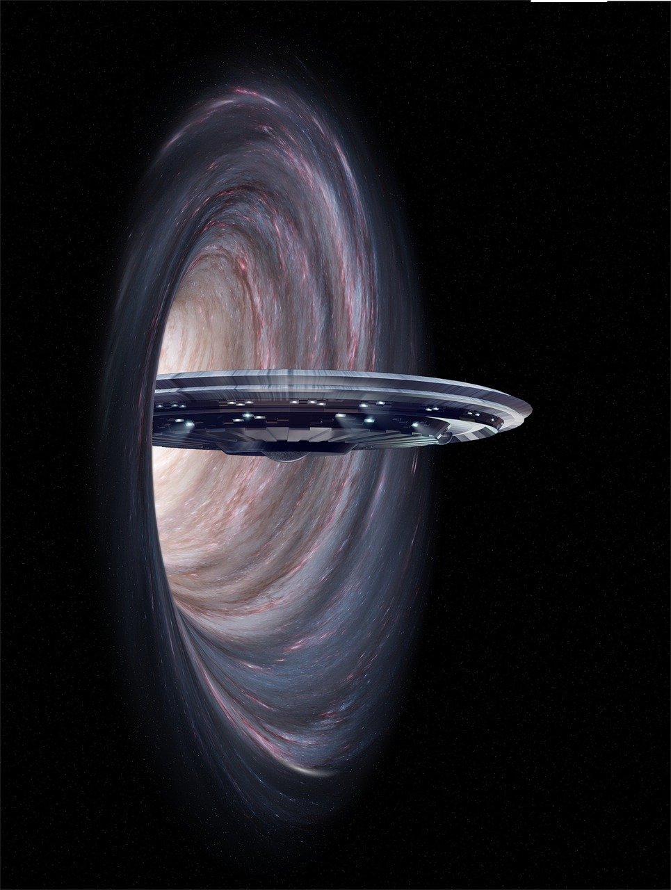 Ufo Wormhole Space Fantasy  - flutie8211 / Pixabay
