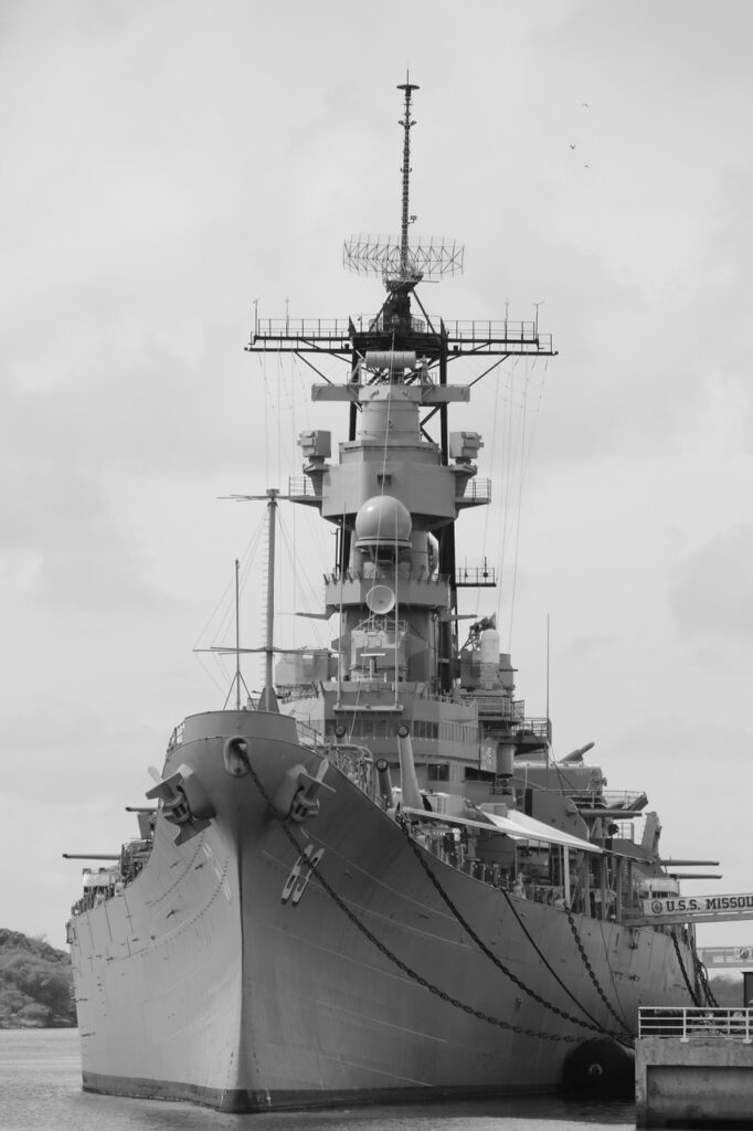 Uss Missouri Battleship Ship  - McElspeth / Pixabay