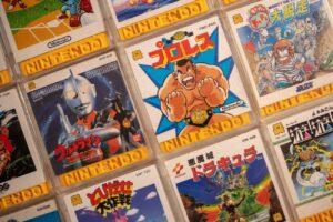 Nintendo game card collection