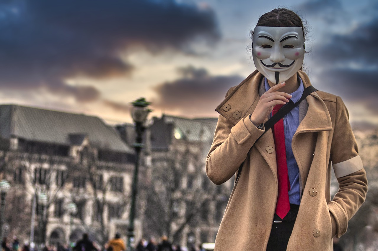 Vendetta Anonymous Revolution Mask  - MiRUTH_de / Pixabay