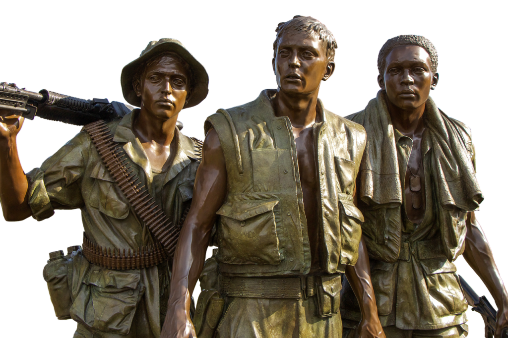 Vietnam Memorial Soldiers Bronze  - Momentmal / Pixabay