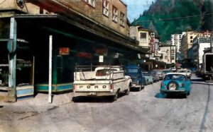 Vintage Alaska Franklin Street Juneau  - vinsky2002 / Pixabay