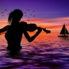 Violin Sea Boat Musician  - geralt / Pixabay