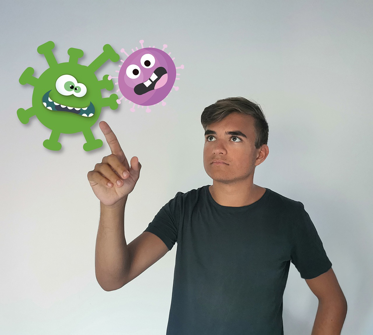 Virus Man Pandemic Coronavirus  - Alexandra_Koch / Pixabay