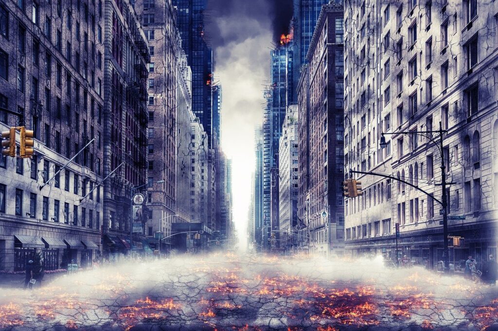 War Disaster Apocalypse Burning  - freepsdgraphics / Pixabay