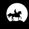 Warrior Horse Night Moon  - mohamed_hassan / Pixabay