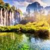 Waterfalls River Mountains Cliffs  - premiumadz13 / Pixabay