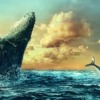 Whales Sea Ocean Clouds Sky Water  - Darkmoon_Art / Pixabay