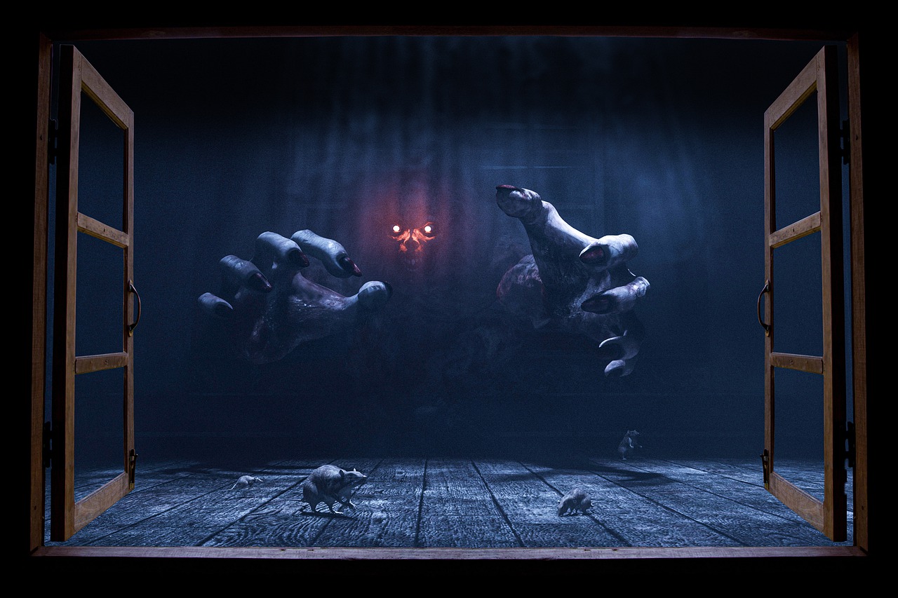 Window Devil Horror Dark Ghost - Infinite-Creations / Pixabay