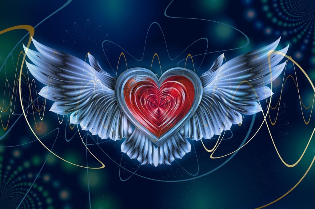 Wing Heart Wave Swing Vibrations  - geralt / Pixabay
