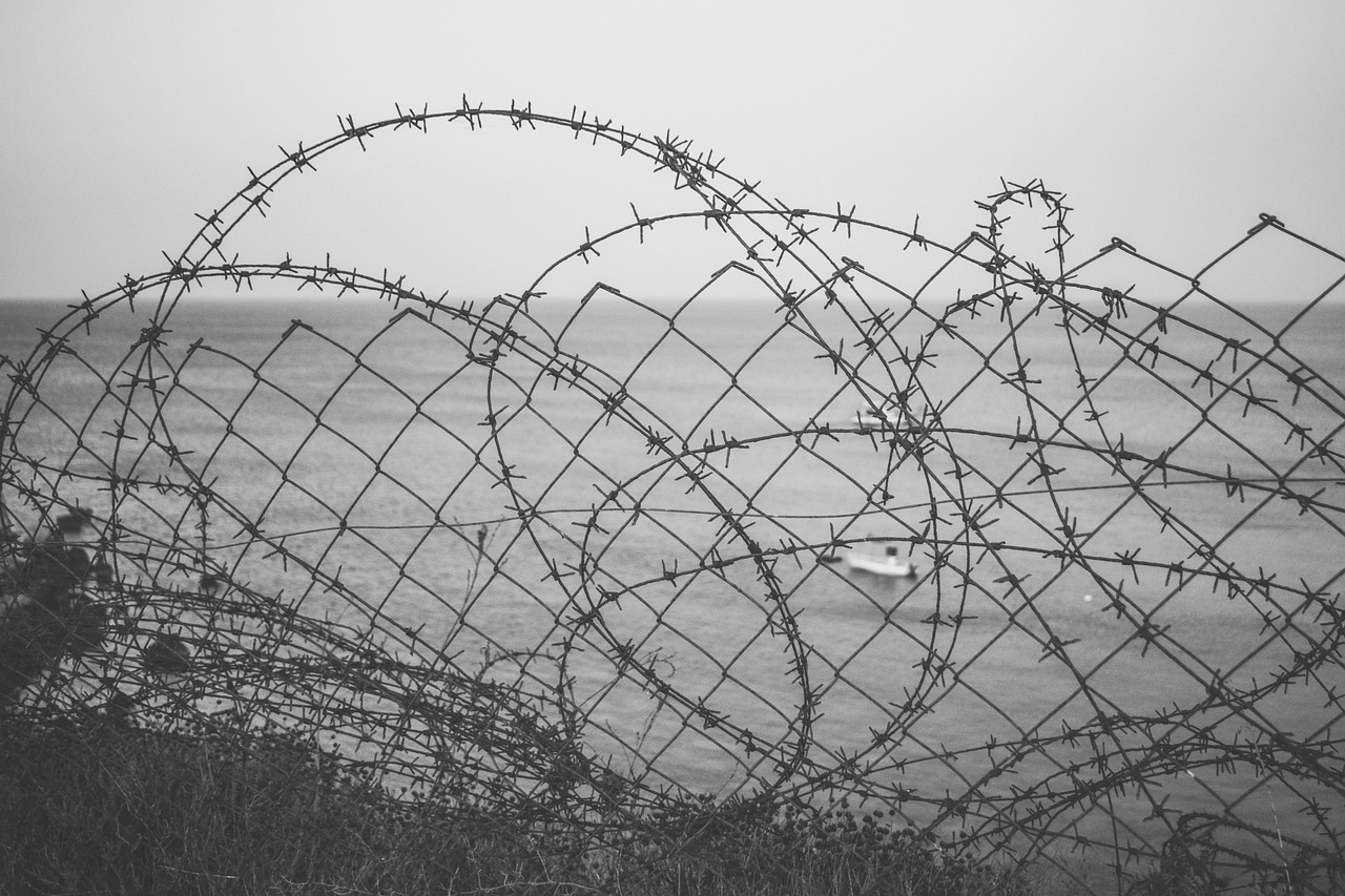 Wire Barbed Wire Fence Forbidden  - dimitrisvetsikas1969 / Pixabay