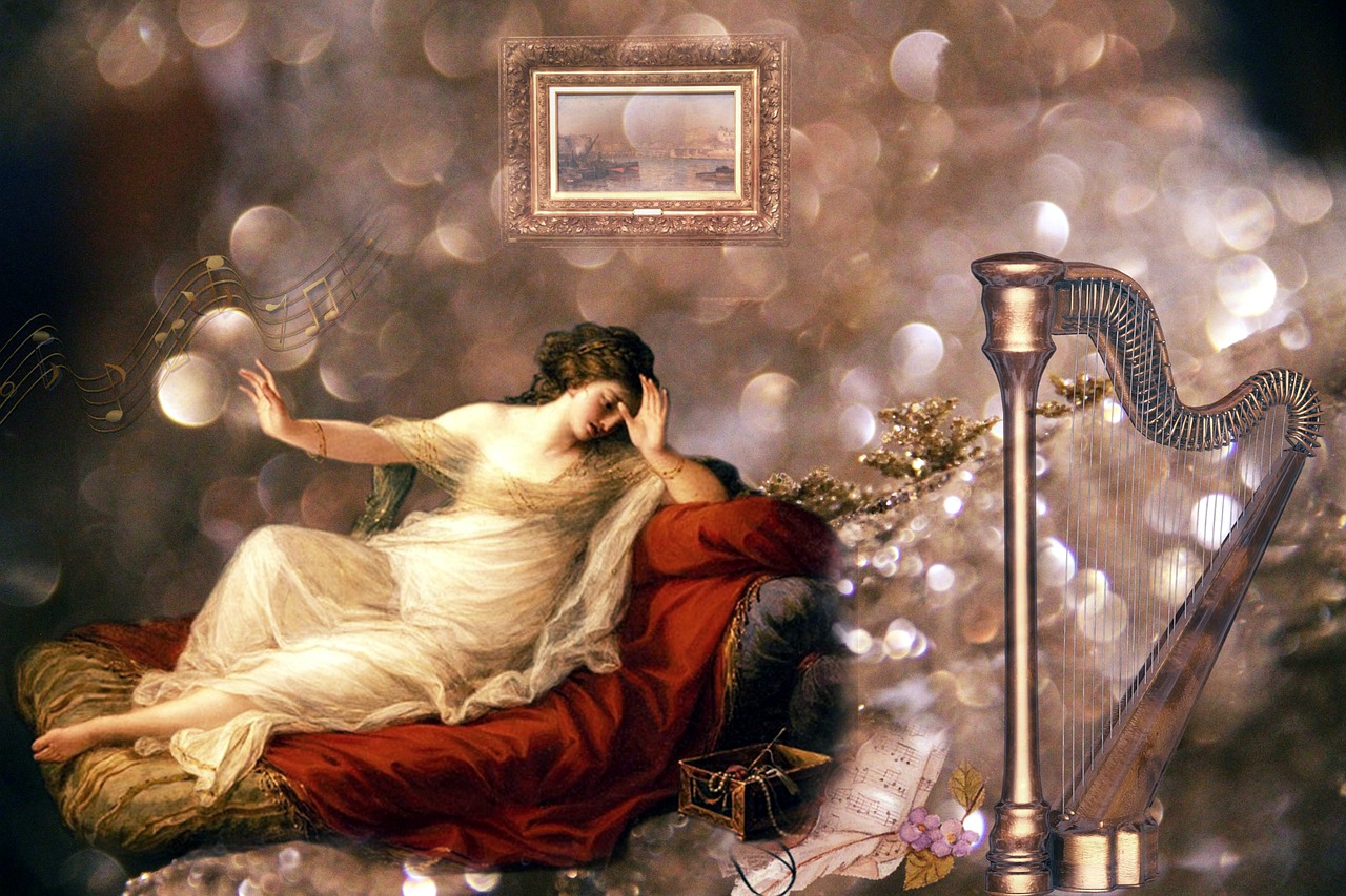 Woman Antique Painting Beauty - hobim / Pixabay