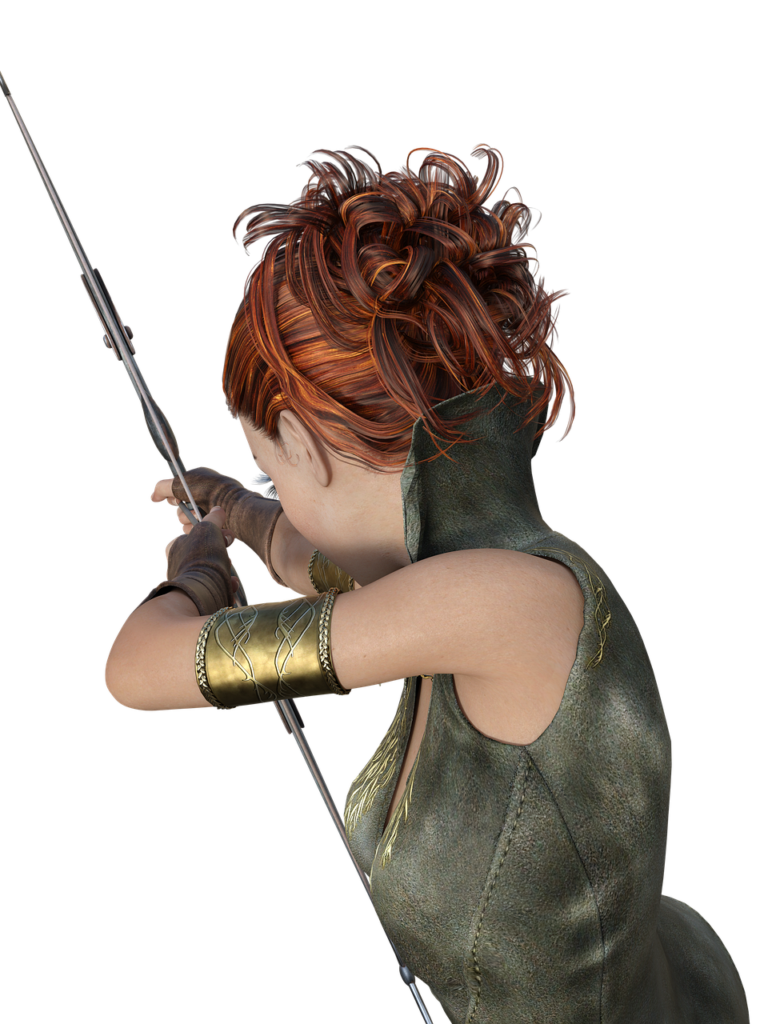 Woman Bow Arrow Archer Archery  - pendleburyannette / Pixabay