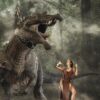 Woman Dinosaur Chain Pet Jungle  - Dieterich01 / Pixabay