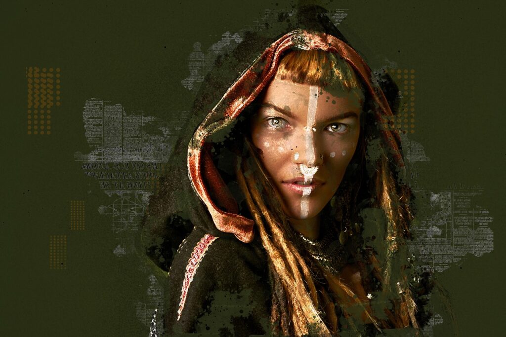Woman Face Female Cape Hood  - ArtTower / Pixabay