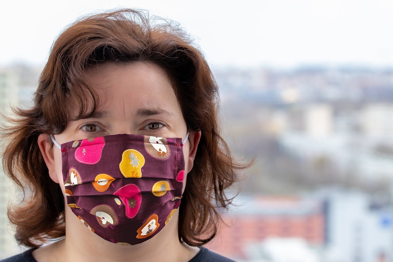 Woman Face Mask Pandemic Mask  - Al3xanderD / Pixabay