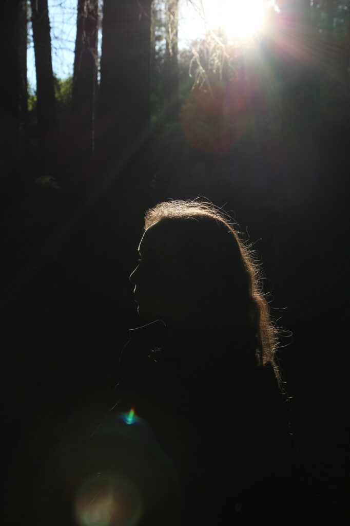 Woman Female Dark In Forest Woods  - Nika_Akin / Pixabay