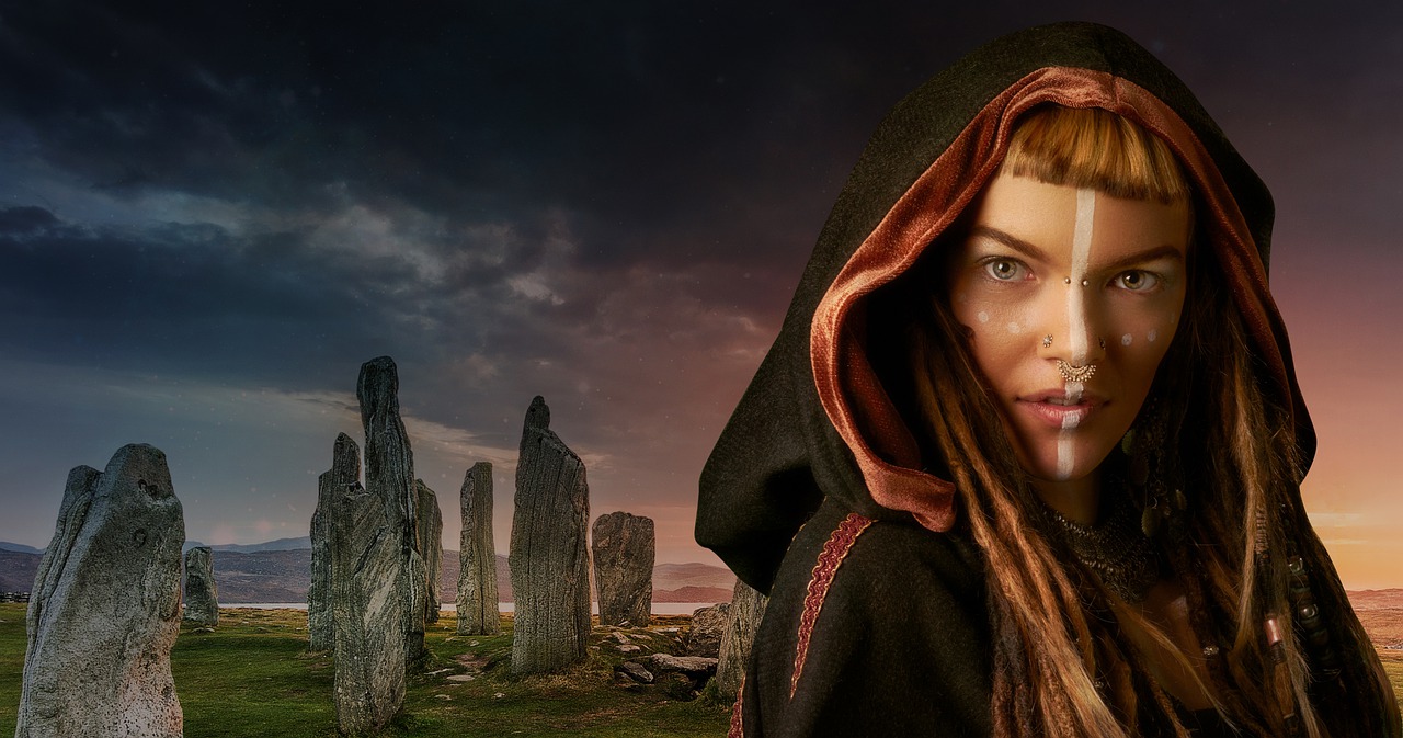 Woman Female Stone Circle - ariadne-a-mazed / Pixabay