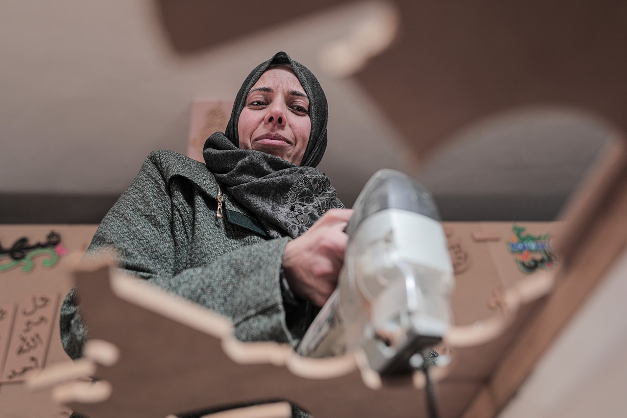 Woman Hijab Worker Factory Worker  - hosny_salah / Pixabay