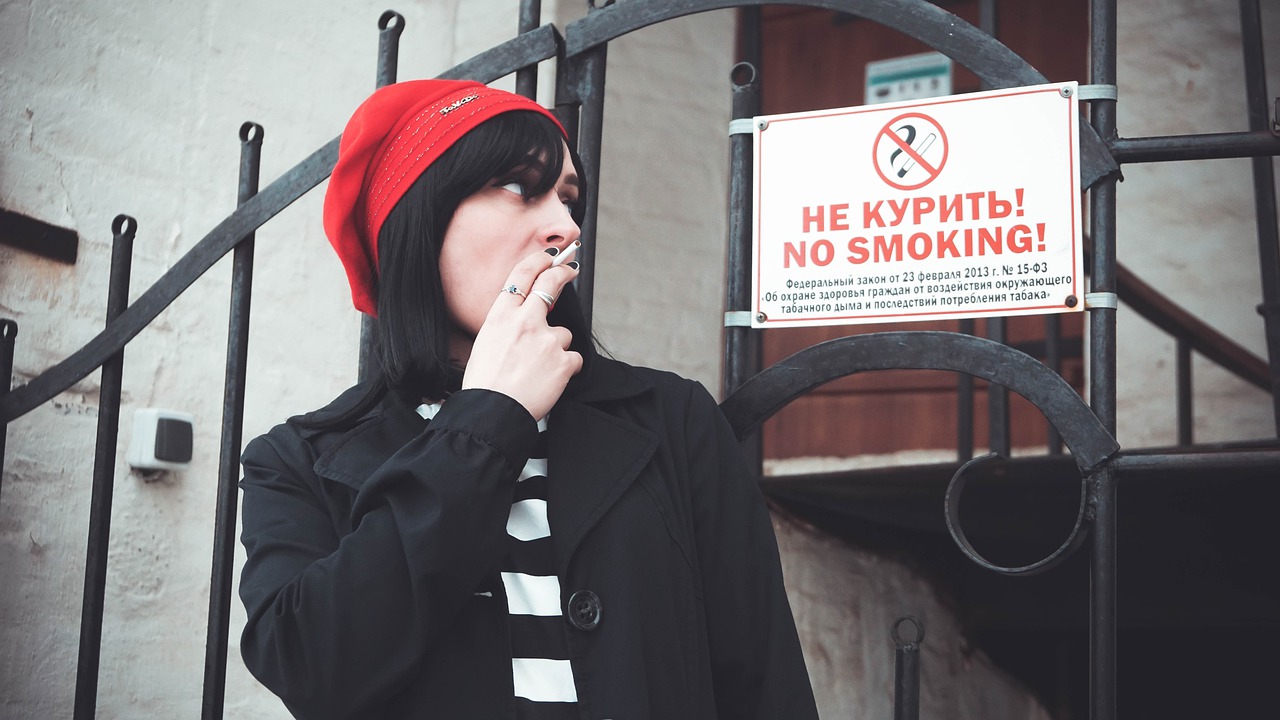 Woman Smoking Cigarette Tobacco  - SAVA86 / Pixabay
