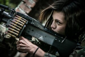 Woman Soldier War Shooting Warrior  - GioeleFazzeri / Pixabay