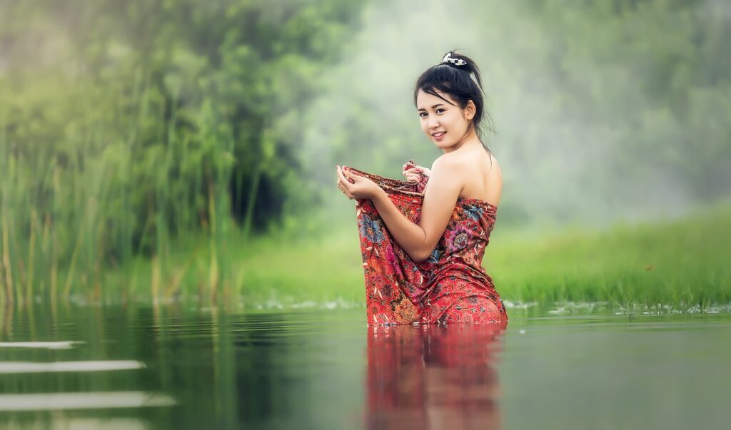 woman washing vietnam asia young 1822646