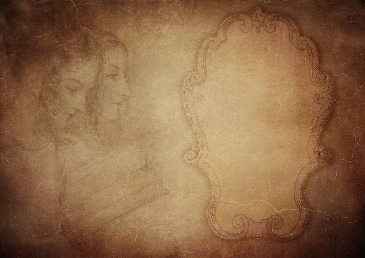 Women Book Read Frame Vintage Old  - DarkmoonArt_de / Pixabay