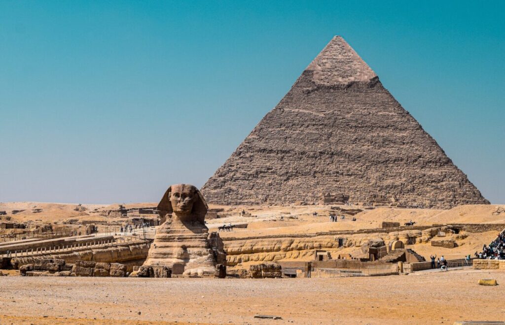 pyramid of giza egypt during daytime